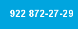 922 872-27-29
